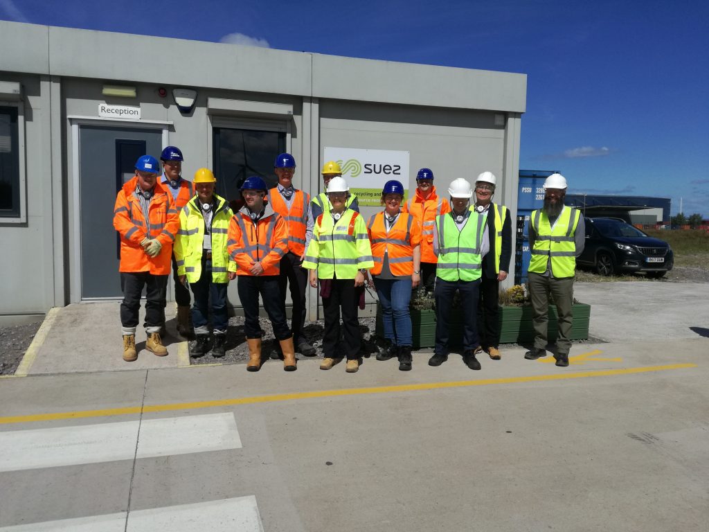 Avonmouth materials recycling facility (MRF) site tour