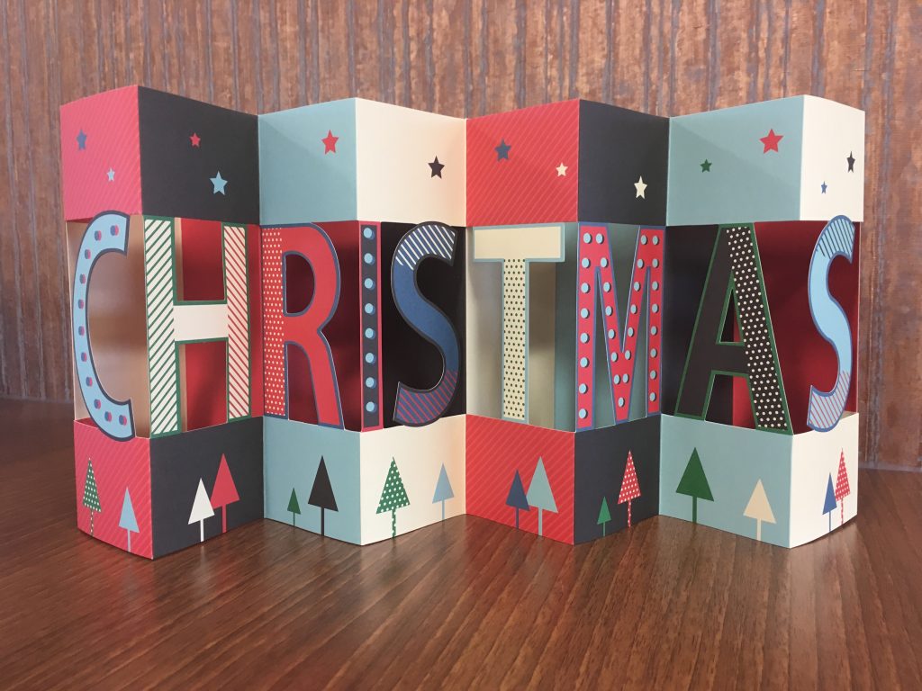 Paper Christmas Decoation Card
